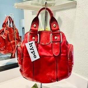 Hype “New” Leather Crossbody Bag